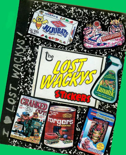 Wacky Packages Lost Wackys
