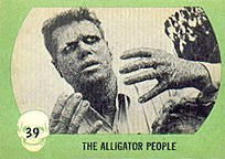Monster cards. The Alligator People.